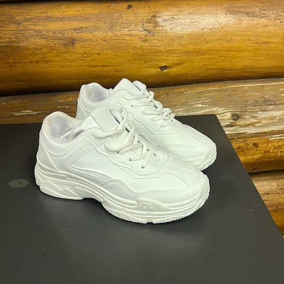 Shein never worn white sneakers - Picture 1 of 4